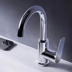 Le bec rotatif vous donne plus de liberté dans l'utilisation du robinet de lavabo. Si nécessaire, vous pouvez également insta ...