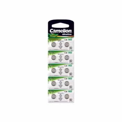 Pack de 10 piles Camelion Alcaline AG2LR726LR50196SR726WGP96A396 0% Mercury/Hg - 4051363920425