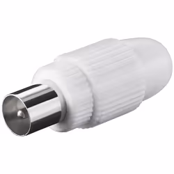 Goobay 11500, IEC, IEC, Mâle, Blanc, Plastique, 1,62 cm