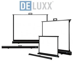 Écran de projection pour table DELUXX Expert Portable Blanc Mat Polaro 102 x 76
