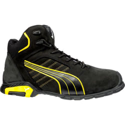 Chaussure de sécurité haute Amsterdam MID S3L FO SR - T39 - Jaune / Noir - PUMA - 632240263000039