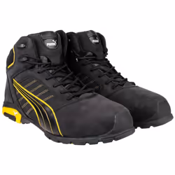 Chaussure de sécurité haute Amsterdam MID S3L FO SR - T40 - Jaune / Noir - PUMA - 632240263000040 - Vue supplémentaire 5