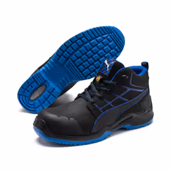 PUMA 927996_01_40 chaussure de sécurité Mâle Adulte Noir, Bleu
