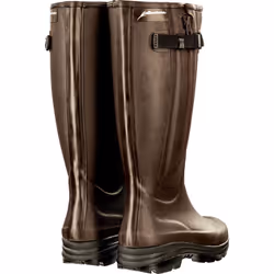 ARAGON - Bottes en caoutchouc - marron 36