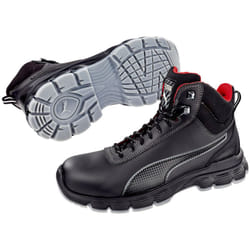 Puma - Chaussures de sécurité condor black mid S3 esd src - noir/gris 40