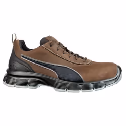 En cuir nubuck, les chaussures de travail Condor Low (64.054.2) de Puma Safety offrent un max' de confort aux pieds de leur p ...