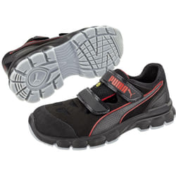 Puma - Aviat Low esd src 640891-43 antistatique (esd) Chaussures de sécurité S1P Pointure (eu): 43 noir, rouge 1 pc(s) S115381