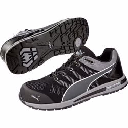 Chaussures de sécurité Elevate Knit BLACK LOW S1P ESD HRO SRC - noir/gris 40
