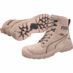 Chaussures de sécurité Conquest STONE HIGH S3 CI HI HRO SRC - marron/gris 48