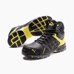 Chaussure haute PUMA Velocity 2.0 Jaune S3 ESD HRO SRC T.39 - 633880-39 - Vue supplémentaire 2