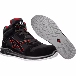 Informations techniques Capuchon de protection : Fibre de verre Couleur : noir, rouge Largeur de chaussure : 11 Matériau : Cu ...