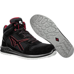 Albatros - clifton mid src 638700210000041 Chaussures montantes de sécurité S3 Pointure (eu): 41 noir, rouge 1 paire(s)