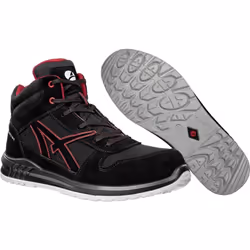 Informations techniques Capuchon de protection : Fibre de verre Couleur : noir, rouge Largeur de chaussure : 11 Matériau : Cu ...