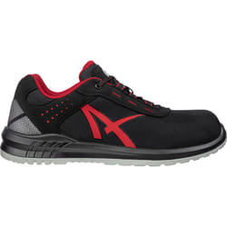 Albatros - Chaussure de sécurité grid low pointure 46 noire/rouge S3 src en iso 20345:2011 microfibre/tissu textile