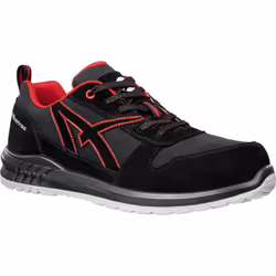 CLIFTON LOW O2 ESD SRC - Chaussures de sécurité - noir/rouge 43