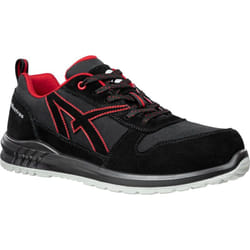 Albatros - clifton low O2 esd src - Chaussures de sécurité - noir/rouge 43