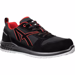 CLIFTON LOW O2 ESD SRC - Chaussures de sécurité - noir/rouge 44