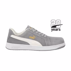 Protection : embout en fibre de verre et semelle anti-perforation souple FAP® Plus : idCELL, ROTATION POINT Tige : cuir velou ...