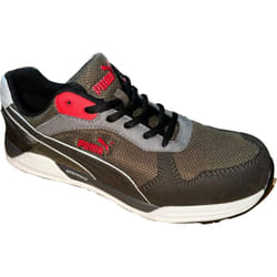Puma Safety Shoes - Chaussures de sécurité basses frontside low S1P esd hro src - marron/lierre 42