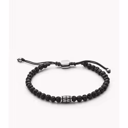 Fossil JF02887040, Bijoux fantaisie, Black,Silver, 1 pièce(s), 250 mm