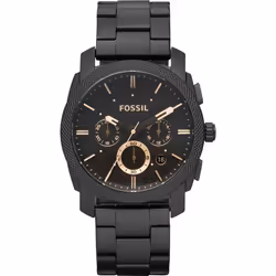 Montre Fossil Machine Pour Hommes en Noir - FS4682