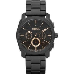 Montre Fossil Machine Pour Hommes en Noir - FS4682