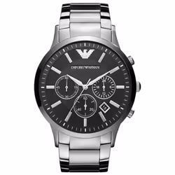 Montre Emporio Armani Renato Pour Hommes en Argent - AR2460