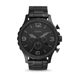 Fossil JR1401P montre Montre bracelet Mâle Quartz Noir
