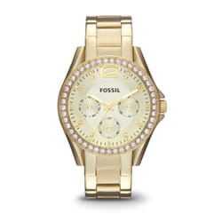 Fossil Riley Montre bracelet Femelle Quartz Or