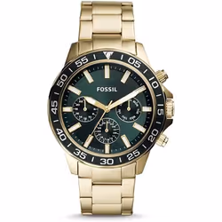 Fossil Montre Homme BANNON Vert (Ø 45 mm)