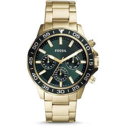 Fossil Montre Homme BANNON Vert (Ø 45 mm)