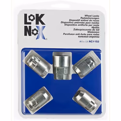 4 Ecrous Antivol 12x125 L=32.5 Coniques - Cle 17/19 - LOKNOX NC1152 Les écrous LOKNOX présentent le meilleur rapport qualité/ ...
