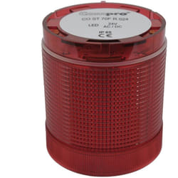 Elément de colonne de signalisation ComPro CO ST 70 RL 024 24 V AC/DC lumière permanente, feu clignotant N/A IP65 1 pc(