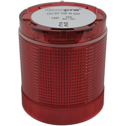 Elément de colonne de signalisation Compro co st 70 rl 024 6F 24 v ac/dc lumière permanente, flash, gyrophare n/a IP65 1 pc(s) S63391
