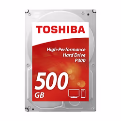 Toshiba P300 500GB, 3.5", 500 Go, 7200 tr/min