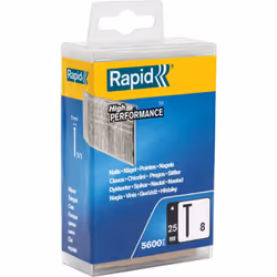 Description générale Les clous n°8 de Rapid, d'une longueur de 25 mm, sont des pointes avec tête, idéales pour la menuiserie. ...