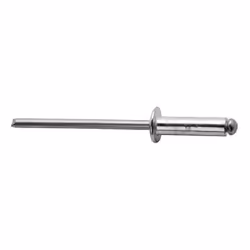 Matière principale : Acier Hauteur (en mm) : 16 Nombre d'unités consommateur : 100 Capacité de rivetage (en mm) : de 9 à 12mm ...