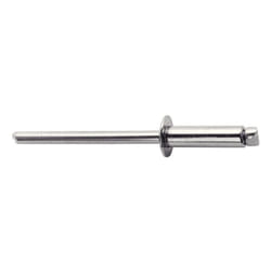 Rapid - Lot De 50 Rivets Acier Inoxydable Diam.4.8 x H.25 Mm Avec Forêt
