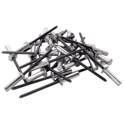 Rapid - Lot De 50 Rivets Aluminium Diam.4.8 x H.14 Mm