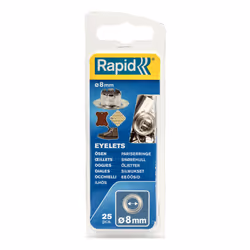 Rapid 5000411 oeillet, passe-fil et agrafe Œillet