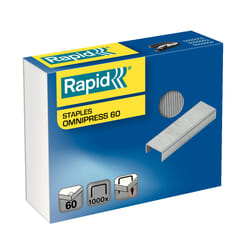 Rapid Omnipress 60 Pack d'agrafes 1000 agrafes