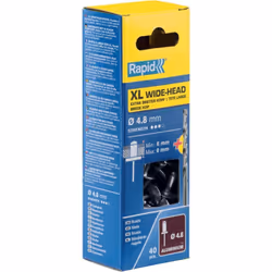 Les rivets XL Rapid sont des fixations haute performance, conçues pour offrir une résistance et une stabilité accrues. Fabriq ...