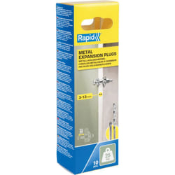 Rapid - Chevilles à Expansion Métal pour Cloison Plâtre 3-13mm Lot 10 Charge Max 25 kg - (5001546)