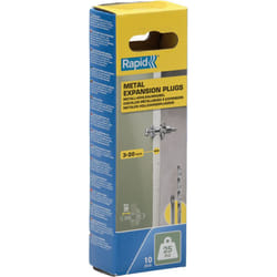 Rapid - Chevilles à Expansion Métal pour Cloison Plâtre 3-20mm Lot 10 Charge Max 25 kg - (5001548)