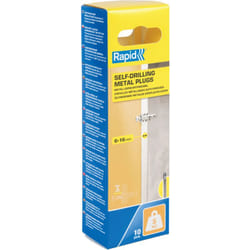 Rapid - Chevilles Autoforeuses Métal pour Cloison Plâtre 6-16mm Lot 10 Charge Max 5 kg Sans Perçage - (5001558)