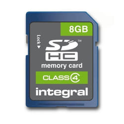Integral 8GB SDHC CLASS 4 MEMORY CARD 8 Go SD UHS-I