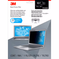 3M Filtre de confidentialité pour ordinateur portable à écran panoramique 12,1" (16:10)