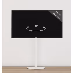 VCM Morgenthaler Cirla, 66 cm (26"), 177,8 cm (70"), 200 x 100 mm, 400 x 400 mm, Acier, Blanc