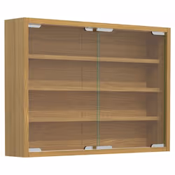 VCM Morgenthaler Agisa M, Verre, Bois, Bois, 2 portes(s), 3 étagères, Verre, 580 mm