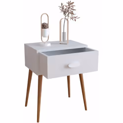 VCM Morgenthaler Singol L Table basse Forme rectangulaire 4 pieds